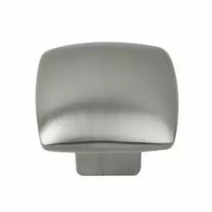 Sumner Street Home Hardware 1-1/4" Satin Nickel Square Cabinet Knob 19 pieces - Picture 1 of 6