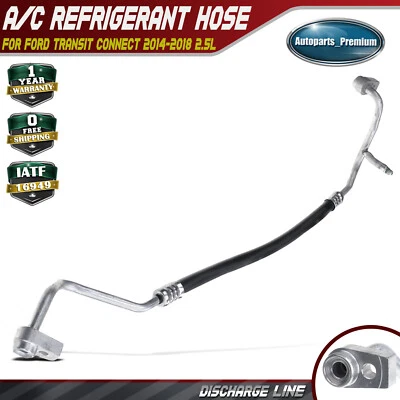 Manguera de refrigerante de aire acondicionado para Ford Transit Connect 2014 2015-2018 L4 2,5 L DV6Z19972A Foto 1 de 4