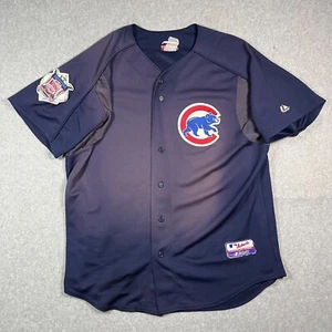 Vintage Chicago Cubs Trikot Herren M Majestic Mesh Blau MLB Baseball USA 90s - Bild 1 von 12