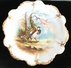 ANTIQUE LEWIS STRAUS & SON LAMOGES FRANCE BUFFET PLATE 