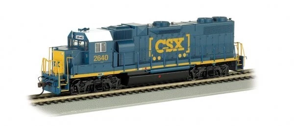 Bachmann EMD GP38-2 with All-Whell Drive CSX #2640 (HTM) | Item No. 61720 - Image 1 of 1