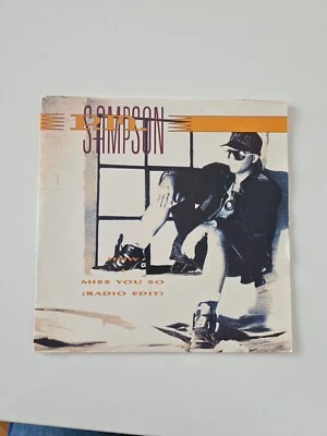 P.M. Sampson - How I Miss You So Radio Edit 7" Single Vinyl  - Bild 1 von 2