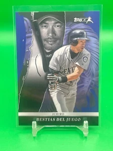 2022 Topps X Juan Soto Curated Set Ichiro #50 Mariners BLUE #/19 - Picture 1 of 2