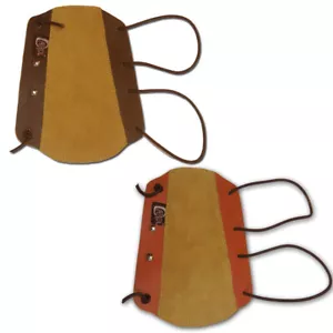 ARCHERY LEATHER SHOOTING FOREARM BRACER/ARM GUARD/ARM PROTECTOR - Picture 1 of 2