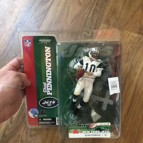 McFARLANE NFL QUARTERBACK CHAD PENNINGTON New York Jets Debut Series 7 Cover
