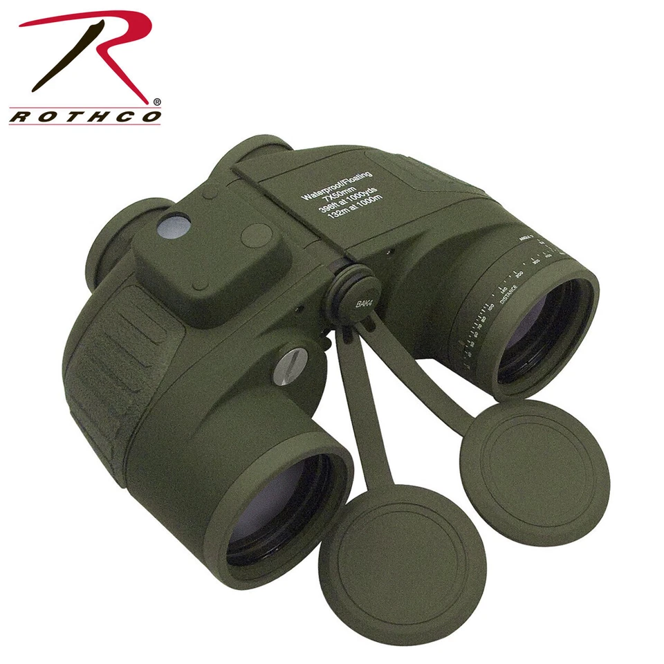 Rothco Military Type 7 x 50MM Binoculars - Olive Drab - Image 1 of 1