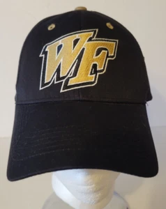 Wake Forest Demon Deacons NCAA Mütze WF gold schwarz verstellbar Kappe (NEU OHNE ETIKETT) - Bild 1 von 12