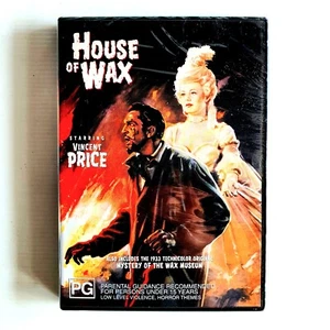 House of Wax DVD 1953 Horror Classic, Vincent Price, Phyllis Kirk, Region 4 - Picture 1 of 6