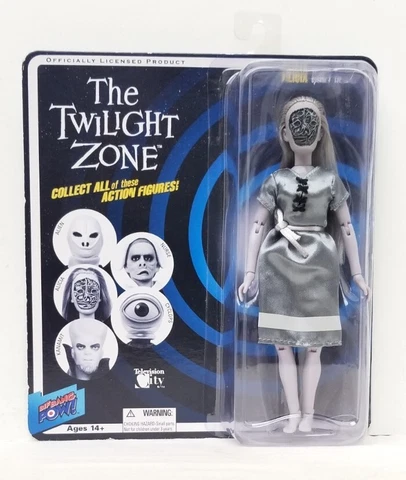 2012 Bif Bang Pow! 8" The Twilight Zone S.7 Alicia Mego Style Clothed Figure NIB Cover