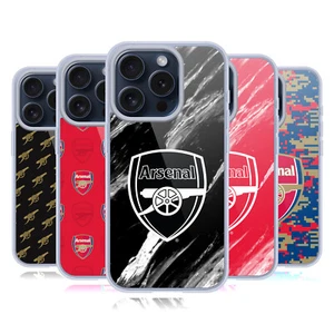 OFFICIEL ARSENAL FC CRÊTE MODÈLES ÉTUI COQUE EN GEL POUR APPLE iPHONE TÉLÉPHONES - Photo 1 sur 15