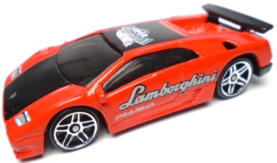 2003 HOT WHEELS LAMBORGHINI DIABLO 2003 FINAL RUN RED 1:64 DIECAST 2 3/4" CAR - Image 1 of 4