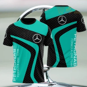 Mercedes AMG Petronas F1 Team T-Shirt 3D S40, Gift For Fans Love Car - Picture 1 of 7