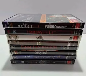 horror 8 X dvd bundle Saw, Christine & Friday The 13 Th Plus More - Picture 1 of 2