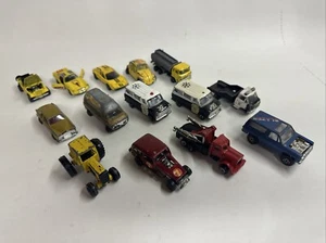 Zylmex/Zee Vintage Diecast 1/64 Cars 1970's, 80's Lot of 14 - Picture 1 of 9