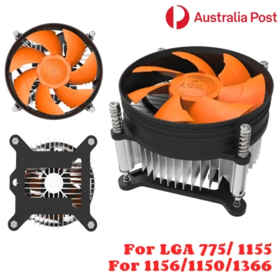 Desktop Computer PC CPU Heatsink Cooler Fan Cooling For LGA1150/1151/1155/1156 - Image 1 of 4