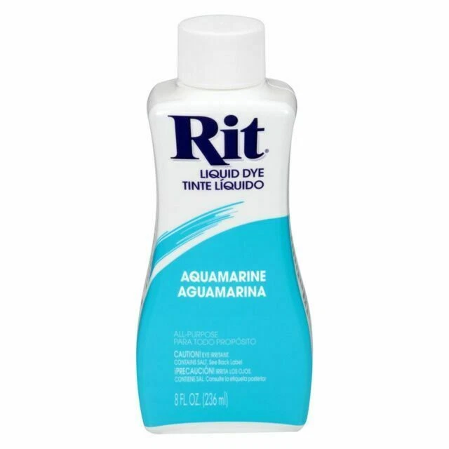 Rit 42240 Liquid Dye - Aquamarine, 8oz