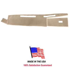 Cubierta de tablero alfombra beige compatible con Jeep Cherokee 1984-1996 hecha en EE. UU. JE9-8 - Imagen 1 de 11