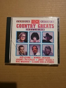 20 Country Greats [Hollywood/Deluxe] by Various Artists (CD, Nov-2006, King) - Picture 1 of 5
