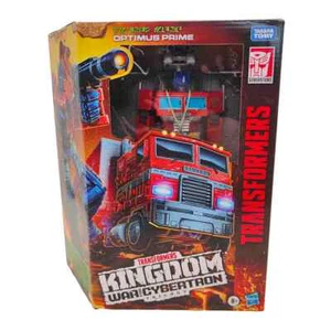 Transformers War for Cybertron Kingdom Optimus Prime Leader Class Action Figu... - Foto 1 di 8