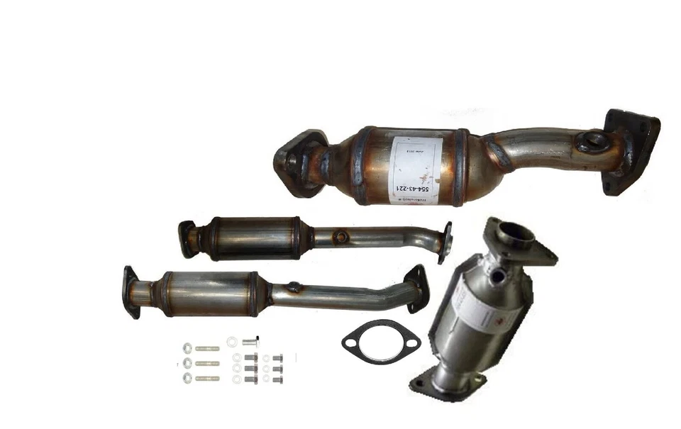 FITS:2013-2021 NISSAN NV1500 4.0L Rear All Four Catalytic Converters H/D - Image 1 of 1