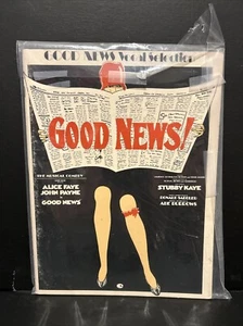 Good News Vocal Selections 1974 Revival Broadway Sheet Music Alice Faye Payne - Picture 1 of 10