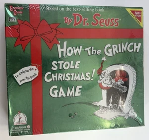 How the Grinch Stole Christmas Game by University Games 2000 Ed. NEW SEALED RARE - Picture 1 of 4