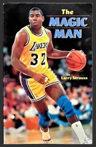The Magic Man - Magic Johnson -Softcover 1st PRINT 1992 Los Angeles Lakers - Imagen 1 de 1
