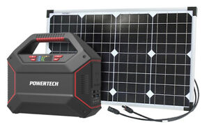 Powertech Solar Package Portable Power Centre 40W Monocrystaline Panel ZM9345