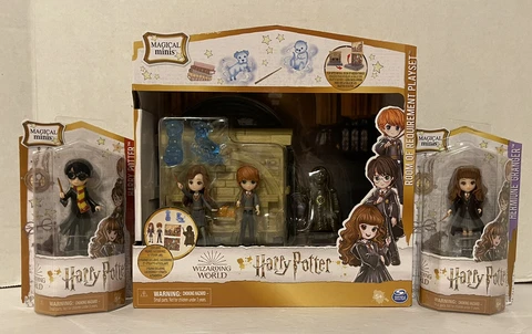 Harry Potter Wizarding World Magical Mini Room of Requirement + HARRY POTTER LOT Cover