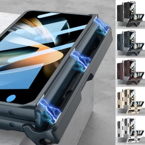 For Samsung Galaxy Z Fold5 4 3 Shockproof Armor Hard Phone Pen Slot Case Cover - Photo 1 sur 23