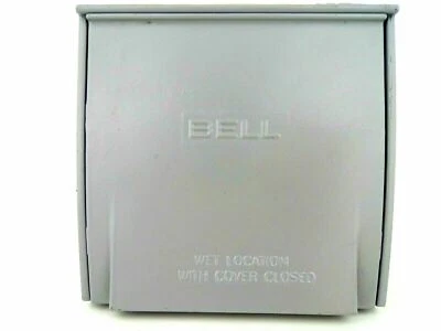 NUEVO Hubbell 3686425 Invalid-Cover Rain Apretado Caja de Conexiones con Capucha con Tornillos Foto 1 de 4
