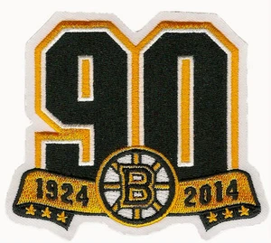 Boston Bruins 90th Anniversary Jersey Patch - Picture 1 of 2