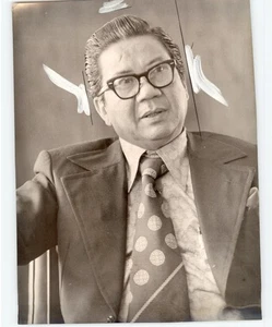 Philippinischer Generalkonsul TRINIDAD ALCONCEL Portrait Vintage 1974 Pressefoto - Bild 1 von 2