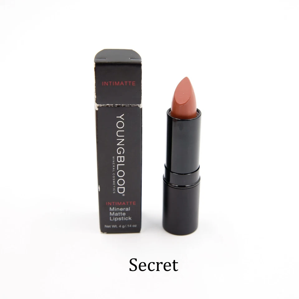 Youngblood - Intimatte Mineral Matte Lipstick - Secret - .14 oz / 4 g - image 1 of 1