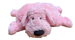 Jellycat London Large TRUFFLES 29" X 20" Pink Scruffy Puppy Dog Pillow RETIRED - Picture 1 of 11