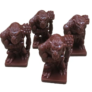 Juego de mesa Ogres x 4 Dungeons & Dragons Parker 2003 (numerado del 1 al 4) - Imagen 1 de 1