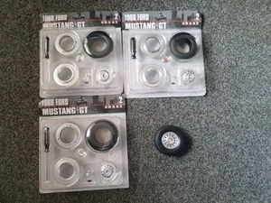 SET 4 STCK EAGLE MOSS 1/8 SCALE WHEELS/REIFEN SET FOR '68 FORD MUSTANG GT - Bild 1 von 10