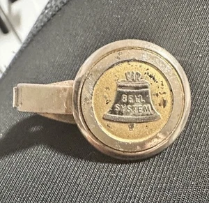 Vintage Bell Telephone System tie clip - Picture 1 of 2