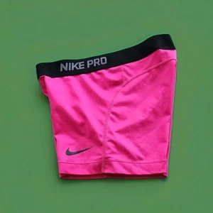 Pantalones Cortos de Motociclista Nike Pro Dri-Fit Rosa Entrenamiento Compresión Para Mujer! M - Imagen 1 de 5