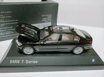 Kyosho 1/43 BMW 7 BMW 750Li Serie 7 Modelo Coche Resina Negra Foto 1 de 4