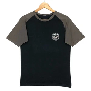 Burberry Black Label Supersonic Jet-Set Black Raglan Tee Japan 2 Fit S - Picture 1 of 7
