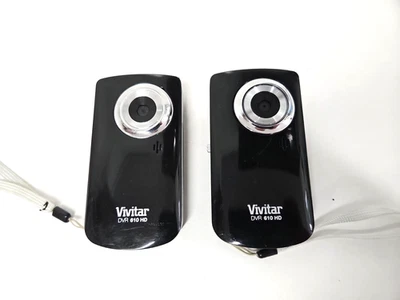 2 Vintage Vivitar DVR 610 HD Recorder black, Tested Works - Image 1 of 4