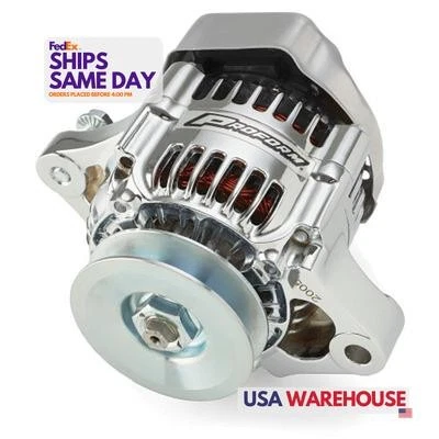 Proform 66431, One Alternator Mini 50 Amp 1-Wire Chrome Performance Racing Parts - Image 1 of 4