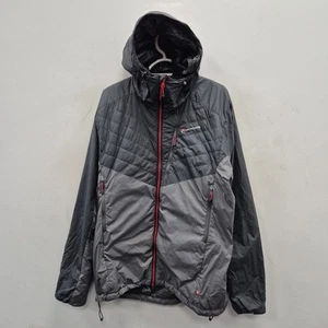 Montane Mens Prism Primaloft Insulated Hooded Lightweight Grey Jacket Size Large - Picture 1 of 11