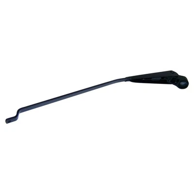 Crown Wiper Arm Fits 1968-1983 Jeep CJ-5 Front Black Wiper Arm for 68-86 Jeep CJ - Image 1 of 4
