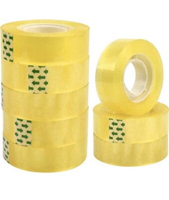 Nastro Adesivo Trasparente 8 Rotoli 19 Mm X 66 M Nastro - Foto 3