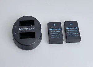 Ladegerät + 2x Akku - wie Nikon EN-EL20 - Bild 1 von 1