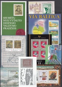 LITUANIA, 1993/97 Blocco 3-11 **, (23245)+ - Foto 1 di 1
