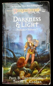 P.B. Thompson T.R. Carter CDARKNESS & LIGHT (DragonLance: Preludes #1) 1989 WOC - Picture 1 of 6