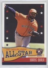 2017 Choice Carolina League All-Stars Yoanys Quiala #30